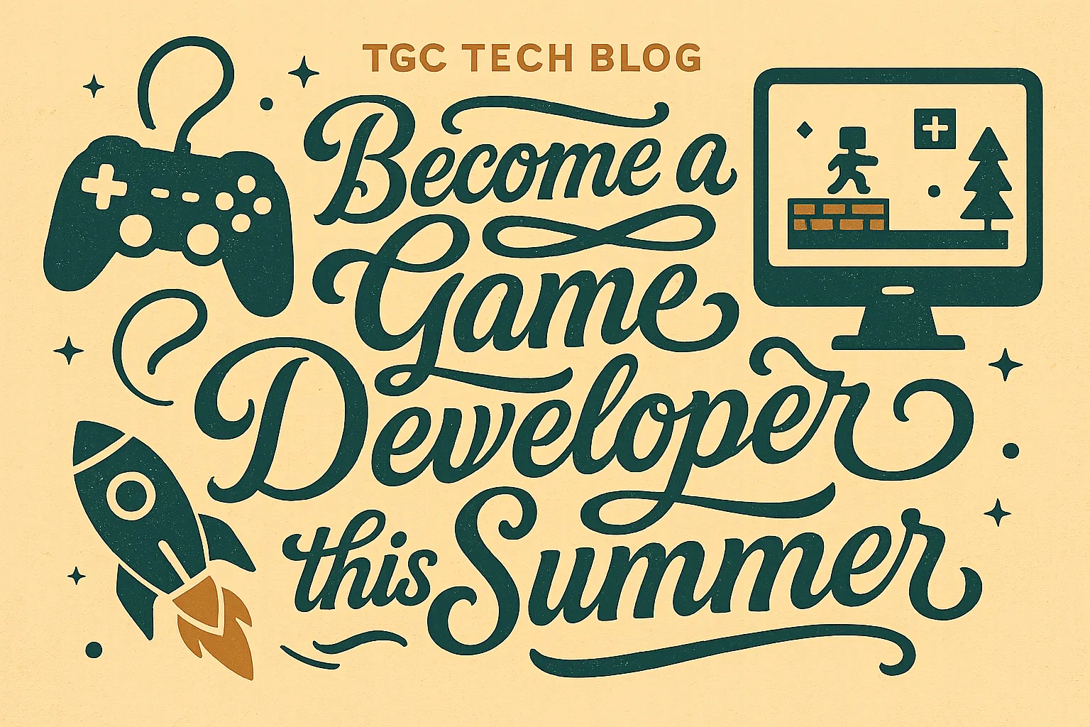Become a Game Developer this Summer